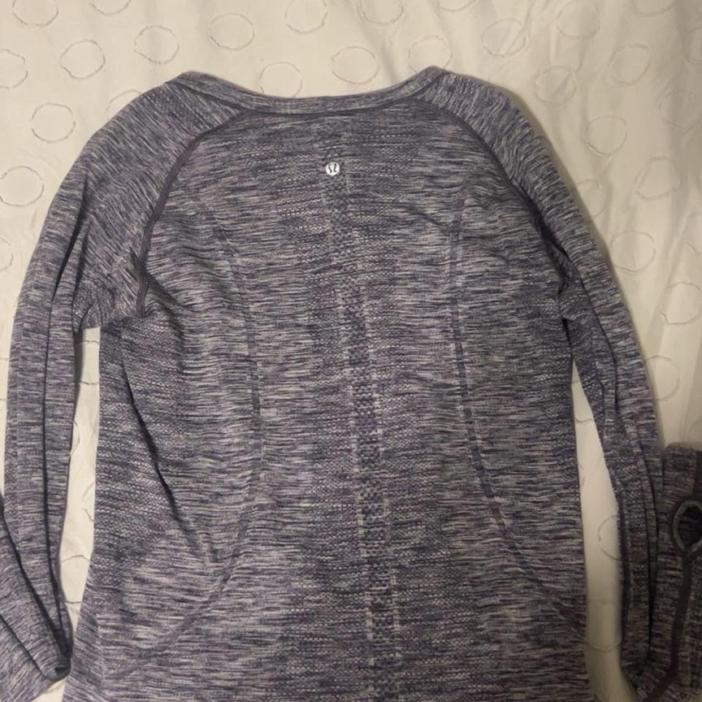 lululemon athletica Purple Crew Neck Sweater